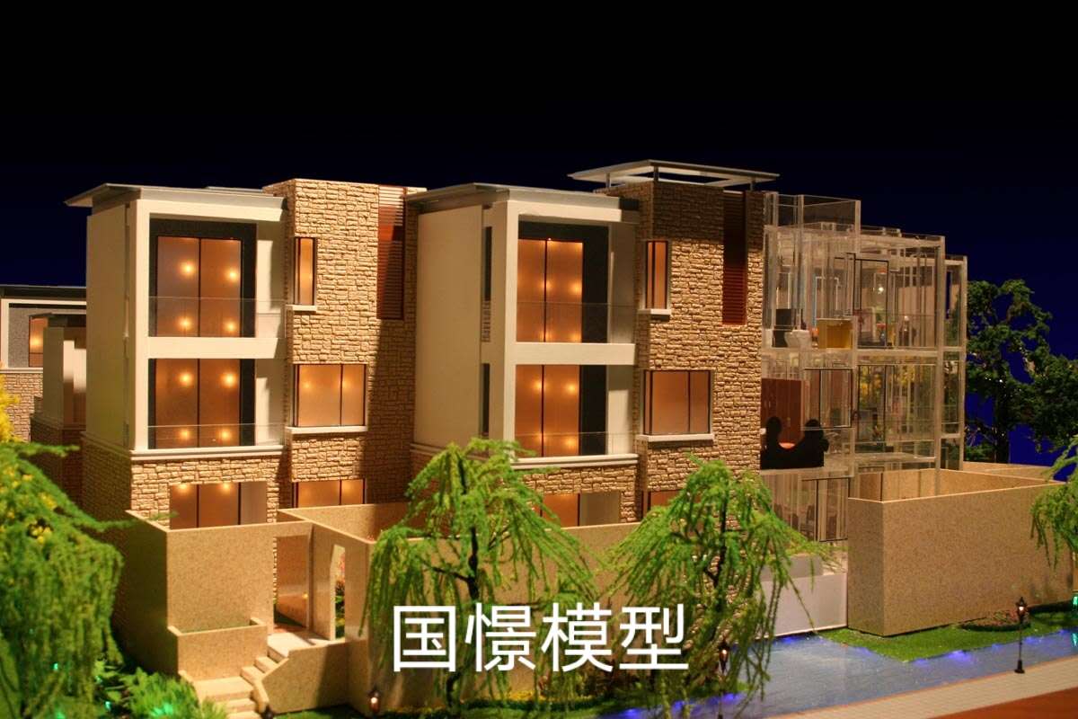 博爱县建筑模型